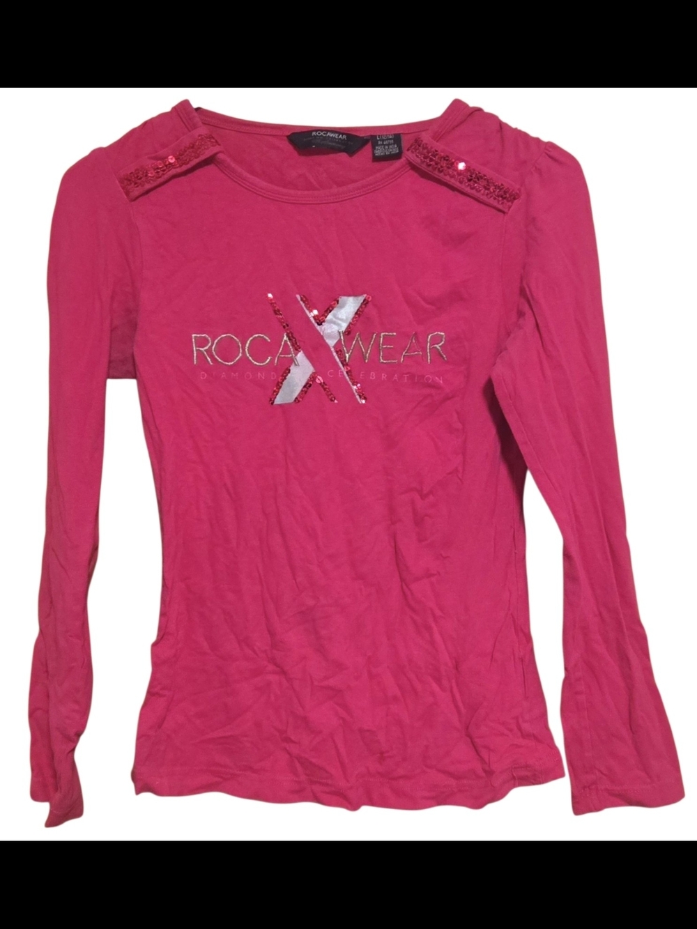 PINK ROCAWEAR FASHION GIRL TOP